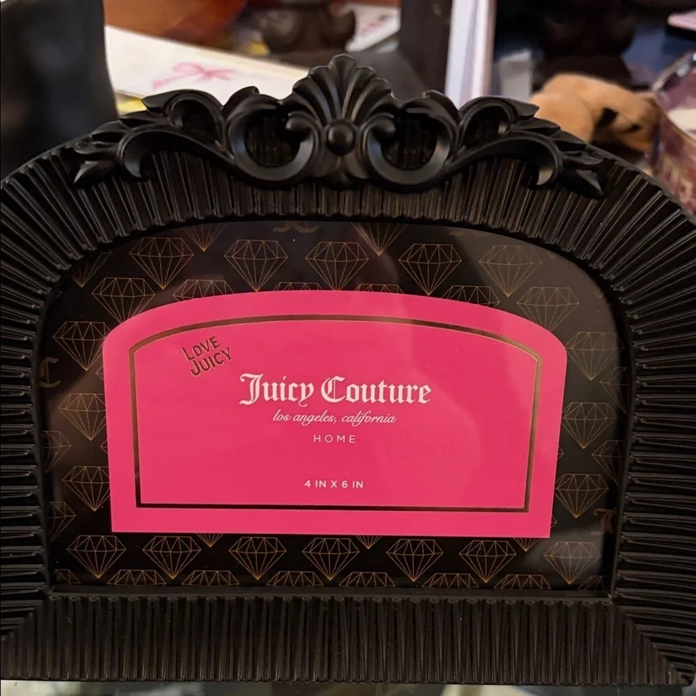 Juicy Couture NEW 4”X 6” frame. Home Gothic line.